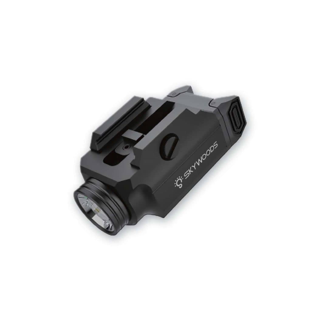 SKYWOODS Tactical Φακός Όπλου 600lm – Rail 20-23mm με Μπαταρία & Strobe